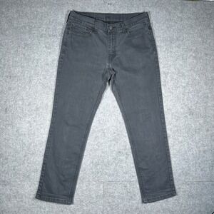 Levi's 541 Denim Jeans Mens 32x32(31x29) Grey straight taper red tab